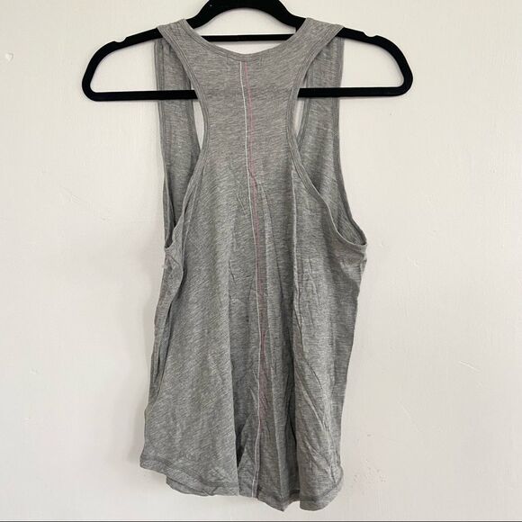 PJ Salvage Sundaze Grey Racerback Cotton Tank Size Medium - Picture 4 of 7